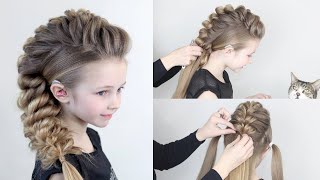 How To Do An Mohawk Braid the easy way [upl. by Ricker]