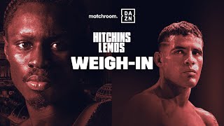 RICHARDSON HITCHINS VS GUSTAVO LEMOS WEIGH IN LIVESTREAM [upl. by Hsirap297]