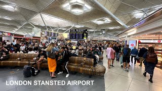 Look Around London Stansted Airport  Summer 2023 London Airport Walking Tour [upl. by Anear]