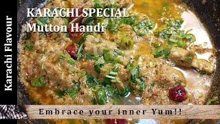 Mutton Matka Gosht Mutton Handi [upl. by Einimod]