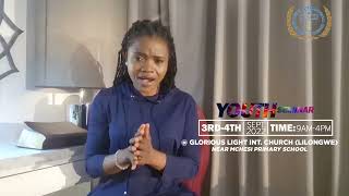 A special message from Prophetess Yinka about the upcoming Youth Seminar [upl. by Ramonda]