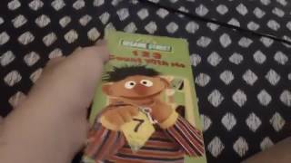 My Rare Sesame Street VHS Reprints with the 1997 CTW Logo on the Labels [upl. by Maltzman222]