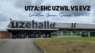 EHC Uzwil Younghawks vs EVZ [upl. by Giza900]