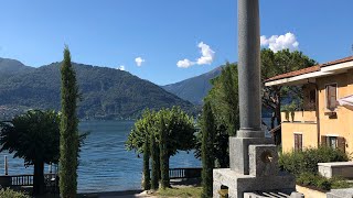 Lierna the village for the super rich and famous celebrities Lake Como Italy [upl. by Nrojb2]