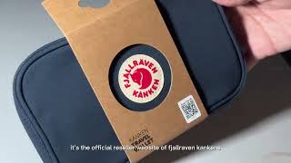 Fjallraven Kanken Travel Wallet — Quick View Inside and Outside [upl. by Starinsky]