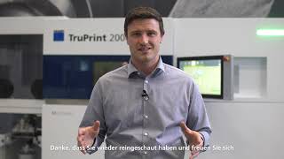 TRUMPF Ask the expert – Amorphous metals 3D printing with TruPrint 2000 [upl. by Cinimod826]