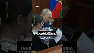 Putin aprueba fondos tras emotiva visita de una niña de Daguestánputin presidente rusia regalo [upl. by Chapin]