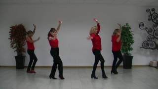 Baile en Grupo Meneito Danza La Gitana con coreografía [upl. by Krenek]