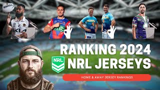 RANKING 2024 NRL HOME amp AWAY JERSEYS [upl. by Lamb276]