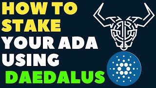 How To Stake Your ADA with Daedalus Wallet  Cardano Staking Guide EASY GUIDE 2022 [upl. by Aivad]