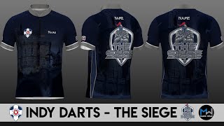 Indy Darts The Siege Jersey  Ready Designs by Magic Wear [upl. by Arotal]