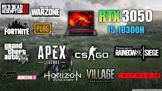 RTX 3050 Laptop  Test in 14 Games  RTX 3050 Gaming [upl. by Jillene345]