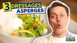 3 façons de dresser ses asperges vinaigrette  Sublimez vos plats avec METRO [upl. by Dawkins]