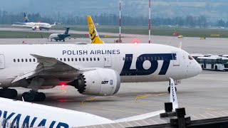 30 MINUTE PLANESPOTTING KRAKOW AIRPORT  LIVE ATC [upl. by Hay]