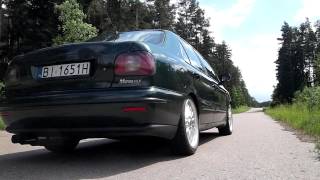 Fiat Marea HLX 24 20v modified exhaust Ragazzon sound [upl. by Ahsinrats]