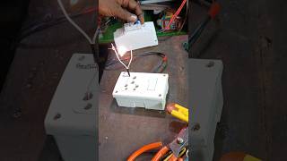 Rajistens Testing  electrical experiment  science experiment trending shorts viralvideo [upl. by Ynnatirb]