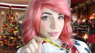 ASMR UpClose Elf Ear Measuring Roleplay Whispered Binaural [upl. by Sukhum]