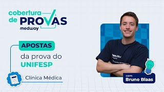 Apostas Medway de Clínica Médica para prova da UNIFESP 2024  Prova de Residência Médica 2024 [upl. by Ailesor]