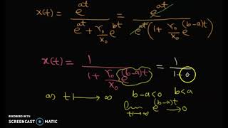 Dominance of the fittest Model  An application of Dynamical System in Theory of Evolutions Ecology [upl. by Kaia]