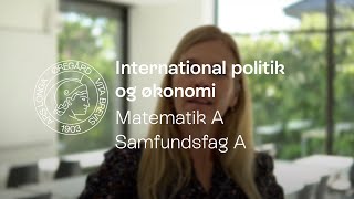 Studieretninger Samfundsvidenskab  International Politik og Økonomi [upl. by Veriee]