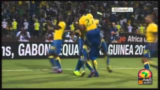 اهداف الجابون 10 تونس  كاس امم افريقيا Gabon vs Tunisia 2012 [upl. by Ydda]