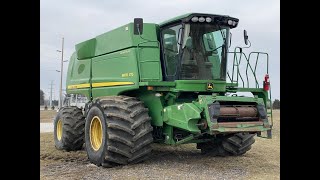 2009 JOHN DEERE 9870 STS COMBINE LOT 112 [upl. by Tome135]