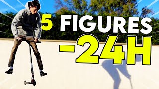 5 TRICKS que tu peux APPRENDRE en 24H  Trottinette Freestyle tuto Mukzz [upl. by Nneb]