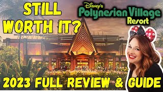 Ultimate Polynesian Resort Disney World Review Room Tours amp Overview 2023 [upl. by Nylakcaj]