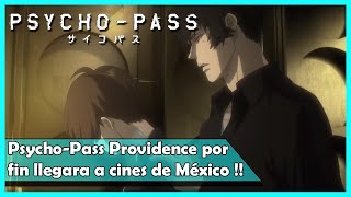 PsychoPass Providence fecha su estreno para cines de Mexico [upl. by Vivyan]