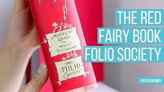 Andrew Langs Red Fairy Book  Folio Society  BookCravings [upl. by Aihc91]