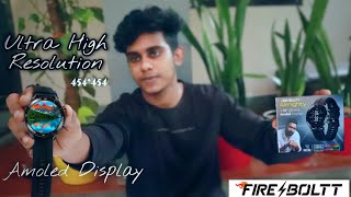 FIRE ⚡BOLTT Almighty Watch Unboxing  Malayalam Amoled Display [upl. by Caraviello]