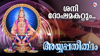 ശനിദോഷമകറ്റും  Ayyappa Devotional Malayalam  Hindu Bhakthiganam  Sudeep Kumar [upl. by Ennairak]