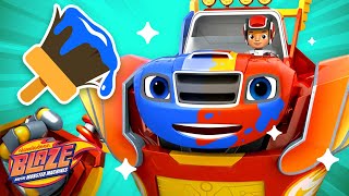 Makeover Machines 44 w Robot Blaze  Games for Kids  Blaze and the Monster Machines [upl. by Eednus752]