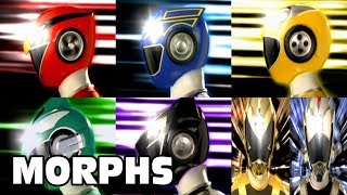 Super Megaforce  Rangers Morph and Gokaiger Roll Call  Power Rangers Official [upl. by Shepherd]