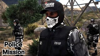 GTA 5 Mission Remastered  Police Franklin KILLED Police Michael Sad Ending [upl. by Goodill]