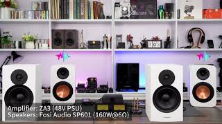 Fosi Audio SP601 Bookshelf Speakers vs DYNAUDIO EMIT20 Chapter 2 [upl. by Keriann]