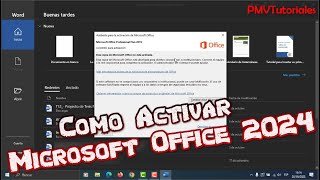 Como activar Microsoft Office  Metodo 2024  Solucionar error de activación de Microsoft Office [upl. by Airebma824]