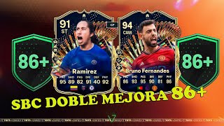 ES UN RIESGO‼ DOBLE MEJORA DE 86  MAYRA RAMIREZ SBC  EA SPORTS FC 24 [upl. by Riedel]