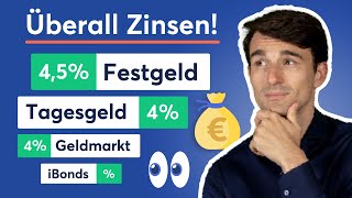 Überall steigen die Zinsen Was sind jetzt die TopAnlagen [upl. by Mikael855]