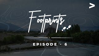 Footprints  Ep 6  Manali  Leh Ladakh  Travel Vlog  448KMS Walk  AAKASH RANISON [upl. by Benji]