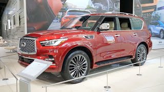 2023 Infiniti QX80 Red Monograph [upl. by Cummins]