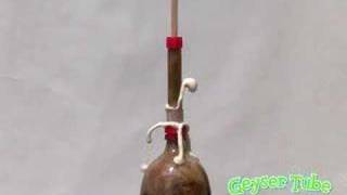 Steve Spanglers Geyser Tube for the Mentos Reaction [upl. by Mosira105]