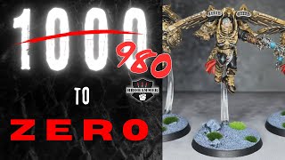 Venatari Squad 12  1000 to ZERO unpainted minis 980 [upl. by Nadnarb]