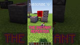 ZEROTICK REDSTONE REPEATER for INSTANT SIGNALS  Redstone with PsiVolt minecraft redstone [upl. by Terces]