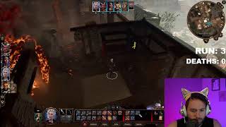 NEW RUN Will the Sorcerer Tav BE ENOUGH  Baldurs Gate 3 Permadeath RUN  0 deaths Act 1 [upl. by Ennahs]