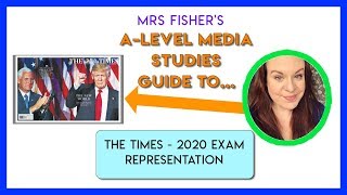 ALevel Media  The Times 2020 exam  Representation [upl. by Yahiya]