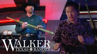 Walker Texas Ranger  Walker Annihilates Gang With A Pool Cue ft Chuck Norris  Wild Westerns [upl. by Aenat473]