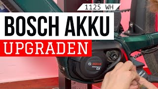 Zweiten BOSCH Akku selbst nachrüsten  1125 Wh  DualBatterie EBike [upl. by Shih]