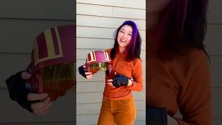 Making Sabine’s Speeder Helmet from ahsoka shorts [upl. by Valda72]