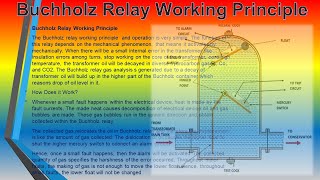 Buchholz Relay working principle amp construction  Tamil [upl. by Lazar]